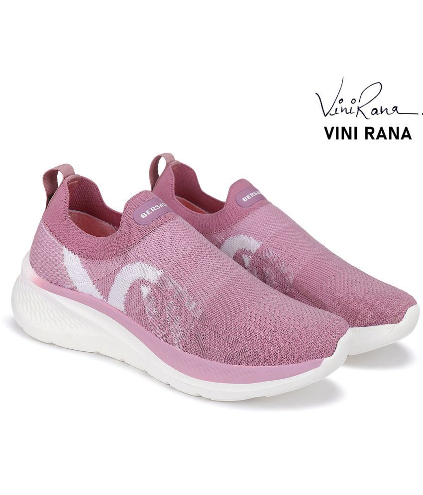     			Bersache - Pink Women's Running Shoes