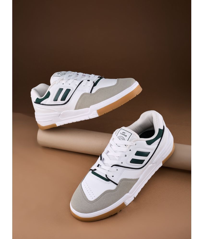     			Campus REVOLT Off White Men's Sneakers