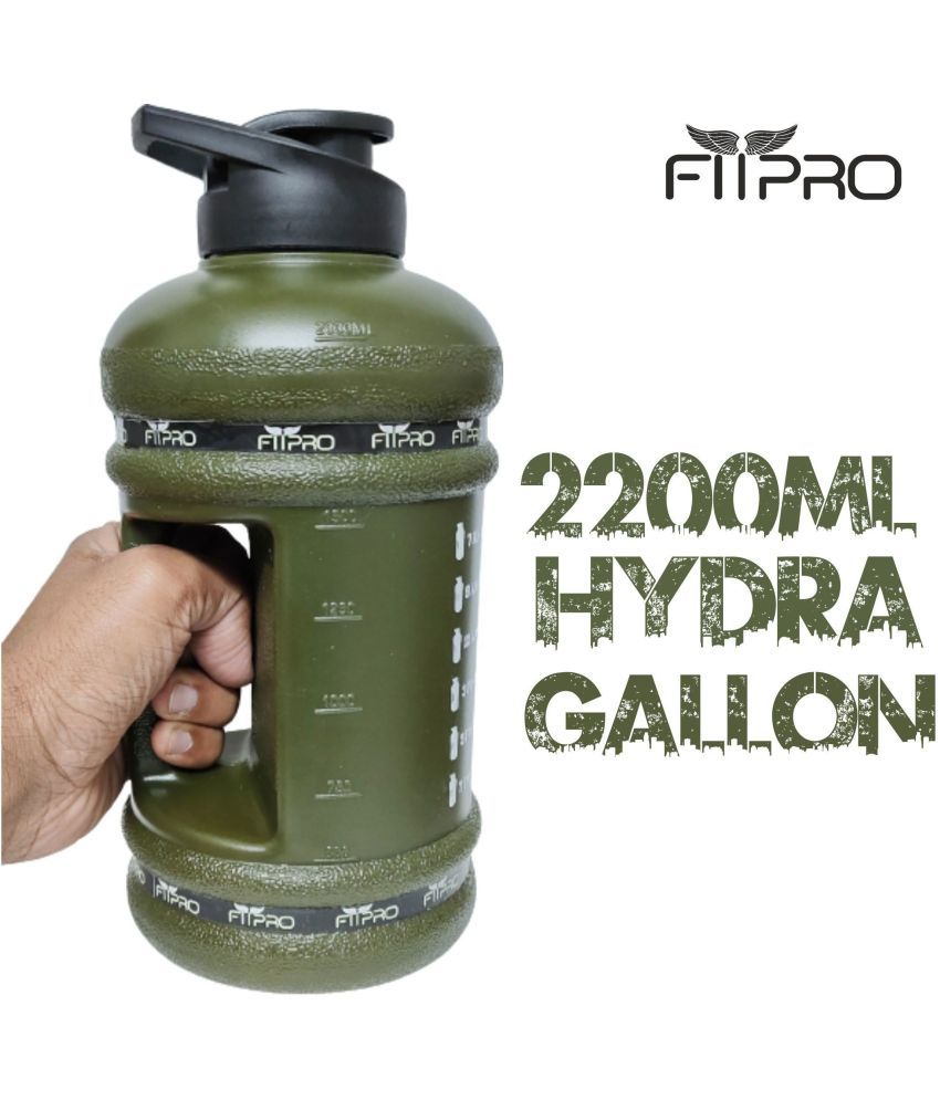     			FitPro Plastic Green 2200 mL Shaker ( Pack of 1 )