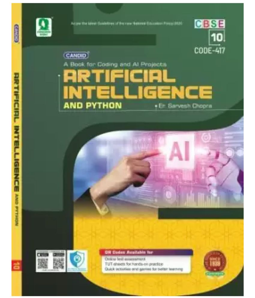     			CANDID Artificial Intelligence and Python Class 10