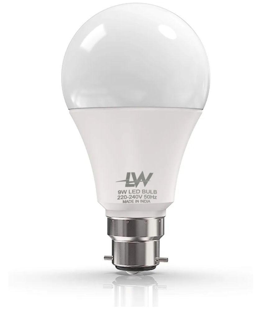     			LAZYWINDOW 9W Cool Day Light LED Bulb ( Single Pack )