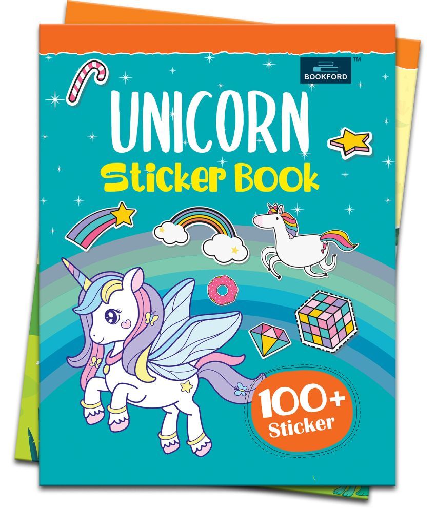     			Unicorn Sticker Book For Kids