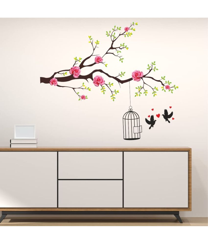     			Inkfence Wall Sticker Birds ( 110 x 130 cms )