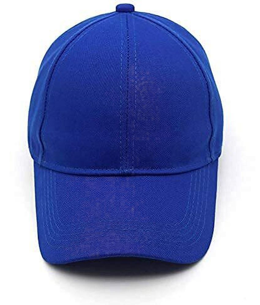     			Rozti Pack of 1 Cotton Men's Cap ( Blue )