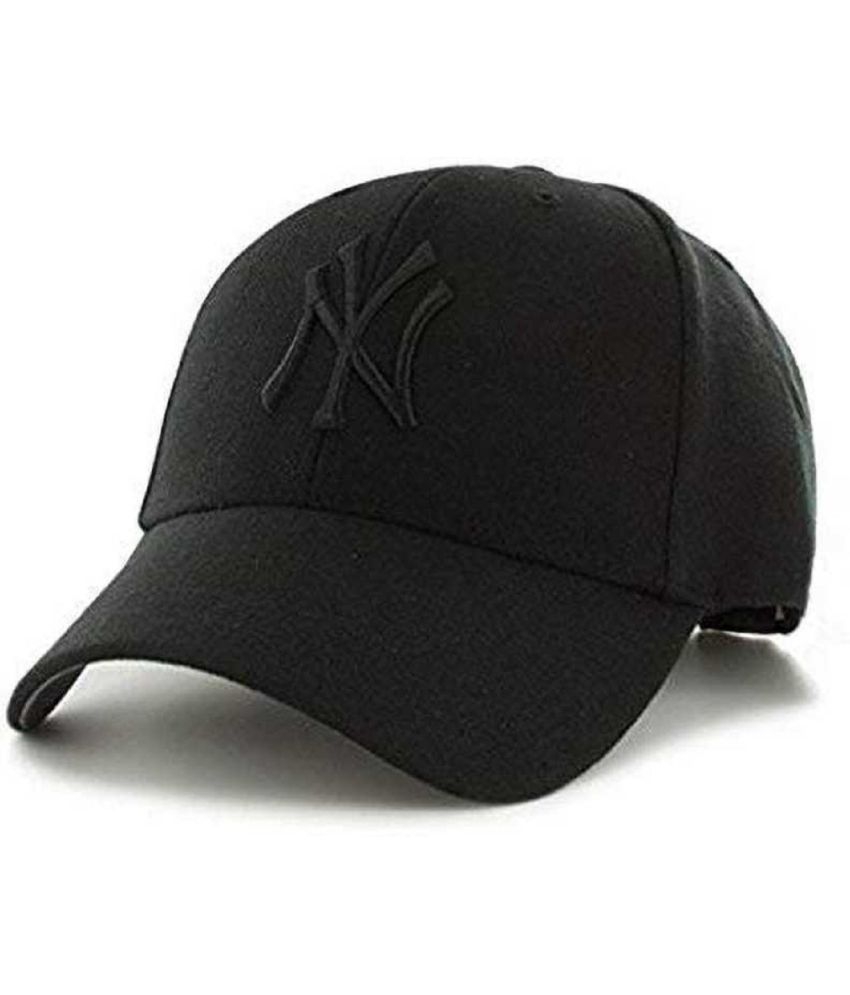     			Rozti Pack of 1 Cotton Men's Cap ( Black )