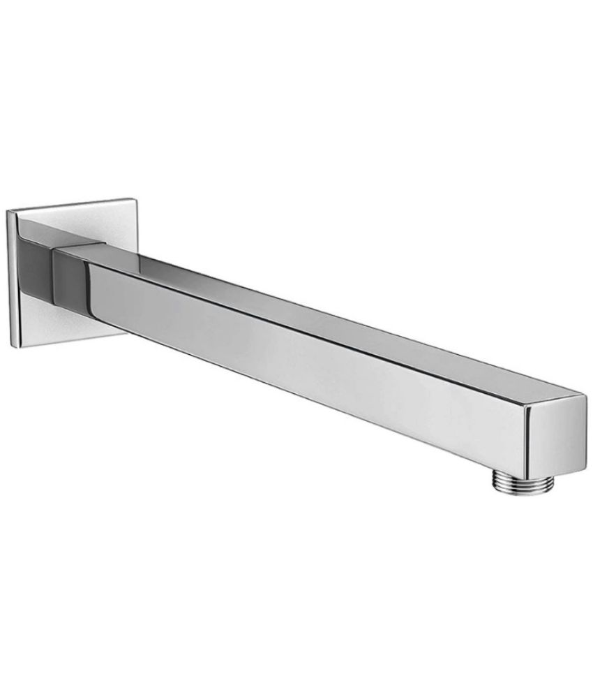     			COSWARE 15" SS-304 Square Shower Arm (Pack of 1) Stainless Steel Overhead Shower