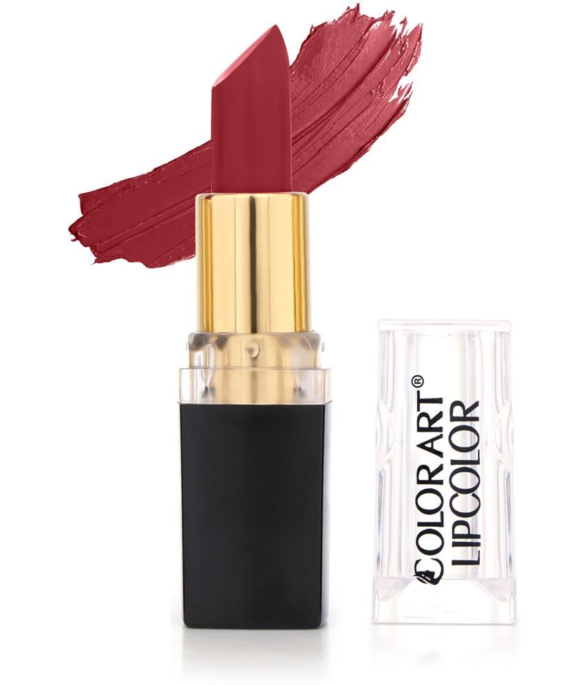     			Color Art Blood Red Shimmer Lipstick 4 gm