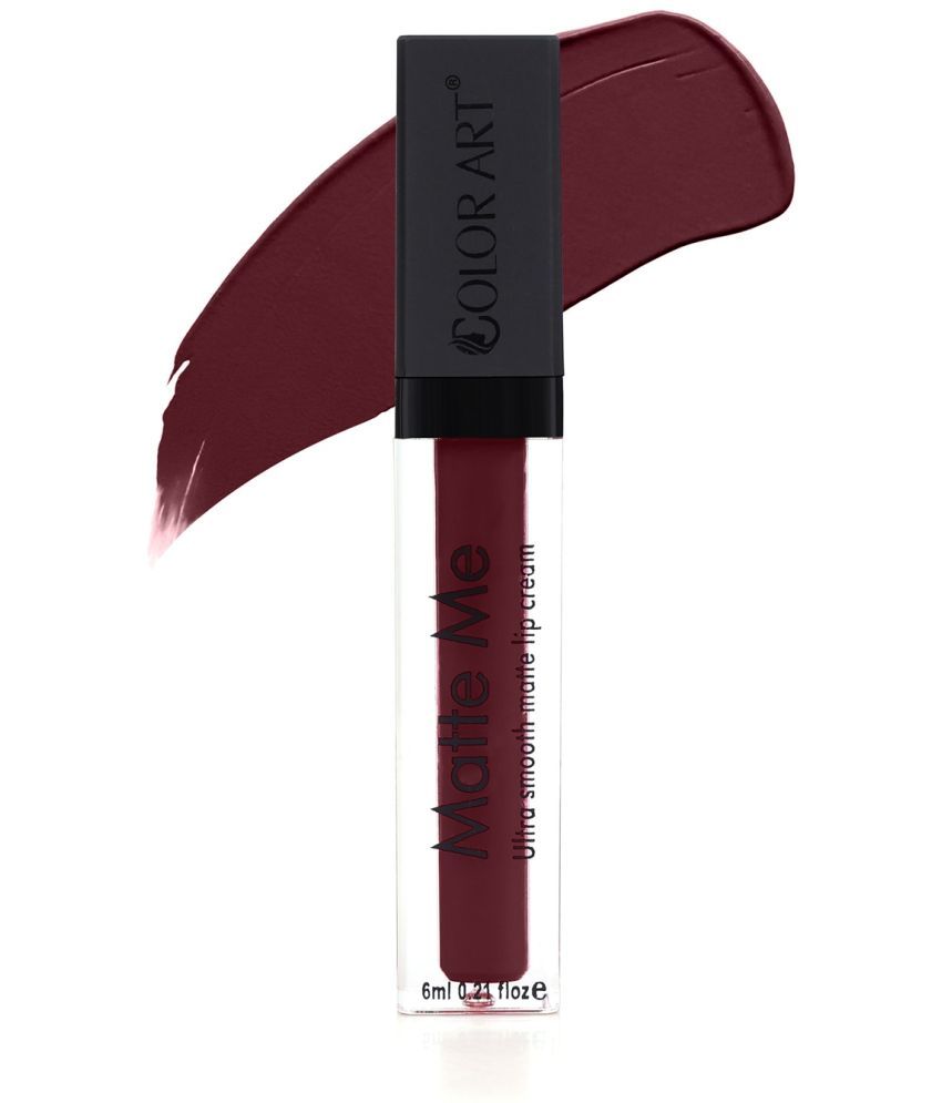     			Color Art Deep Maroon Matte Lipstick 6 ml