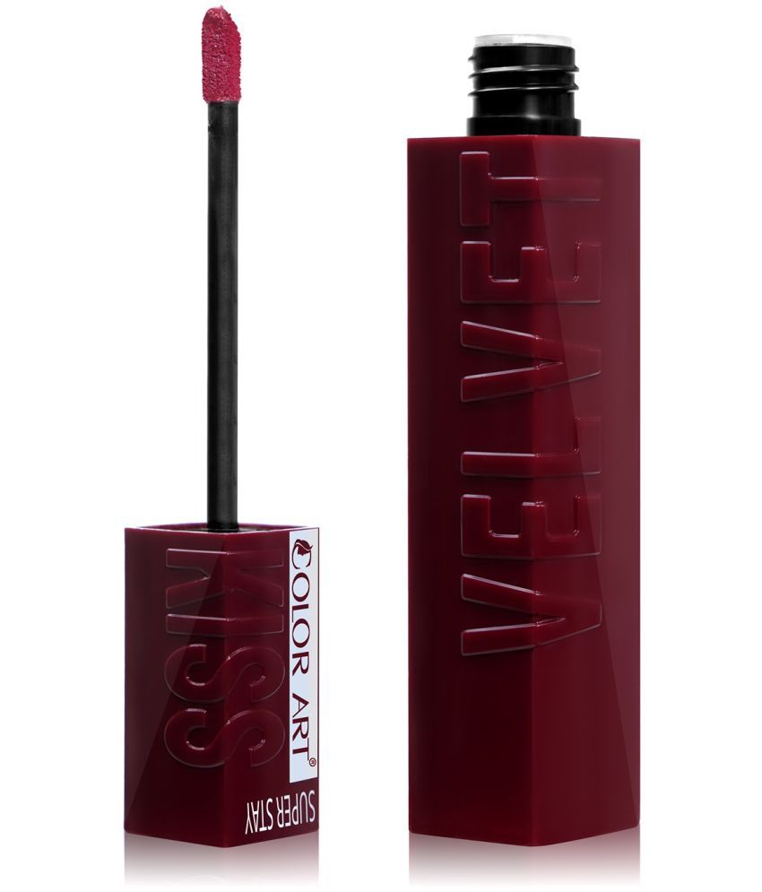     			Color Art Deep Maroon Matte Lipstick 4.5 ml