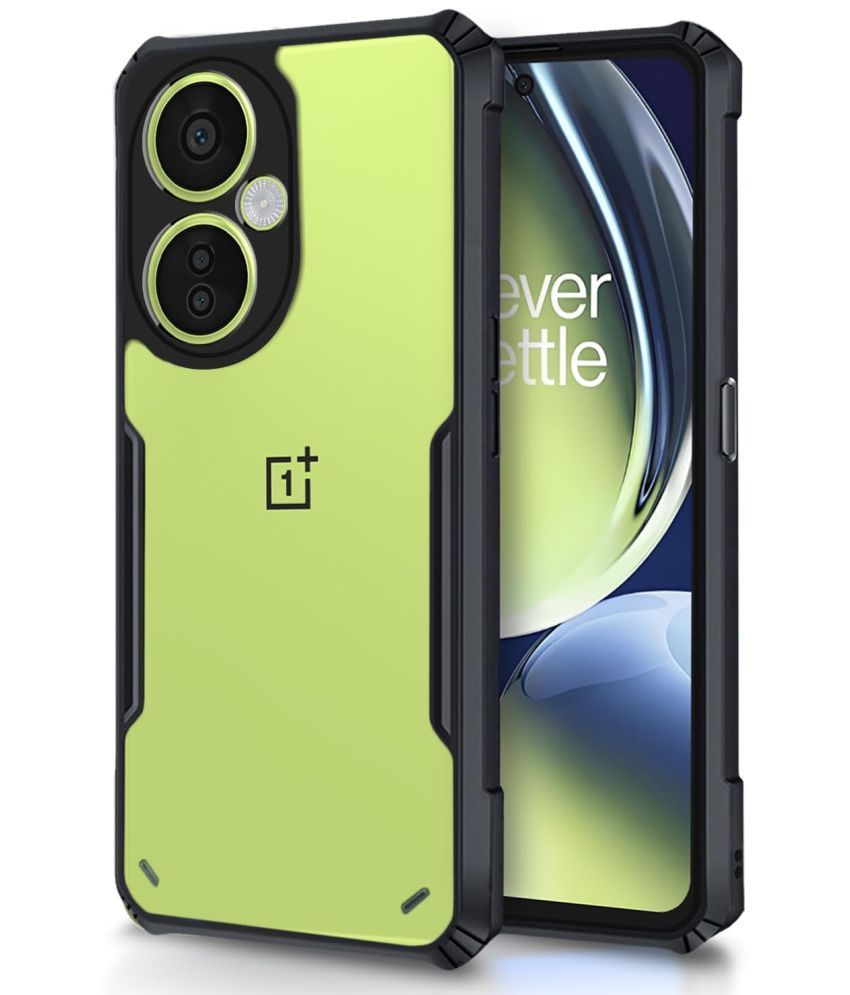     			Finaux Shock Proof Case Compatible For Polycarbonate OnePlus Nord Ce 3 Lite ( Pack of 1 )