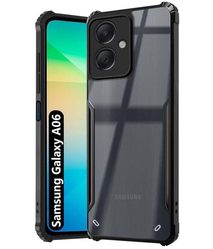     			Finaux Shock Proof Case Compatible For Polycarbonate Samsung Galaxy A06 ( Pack of 1 )