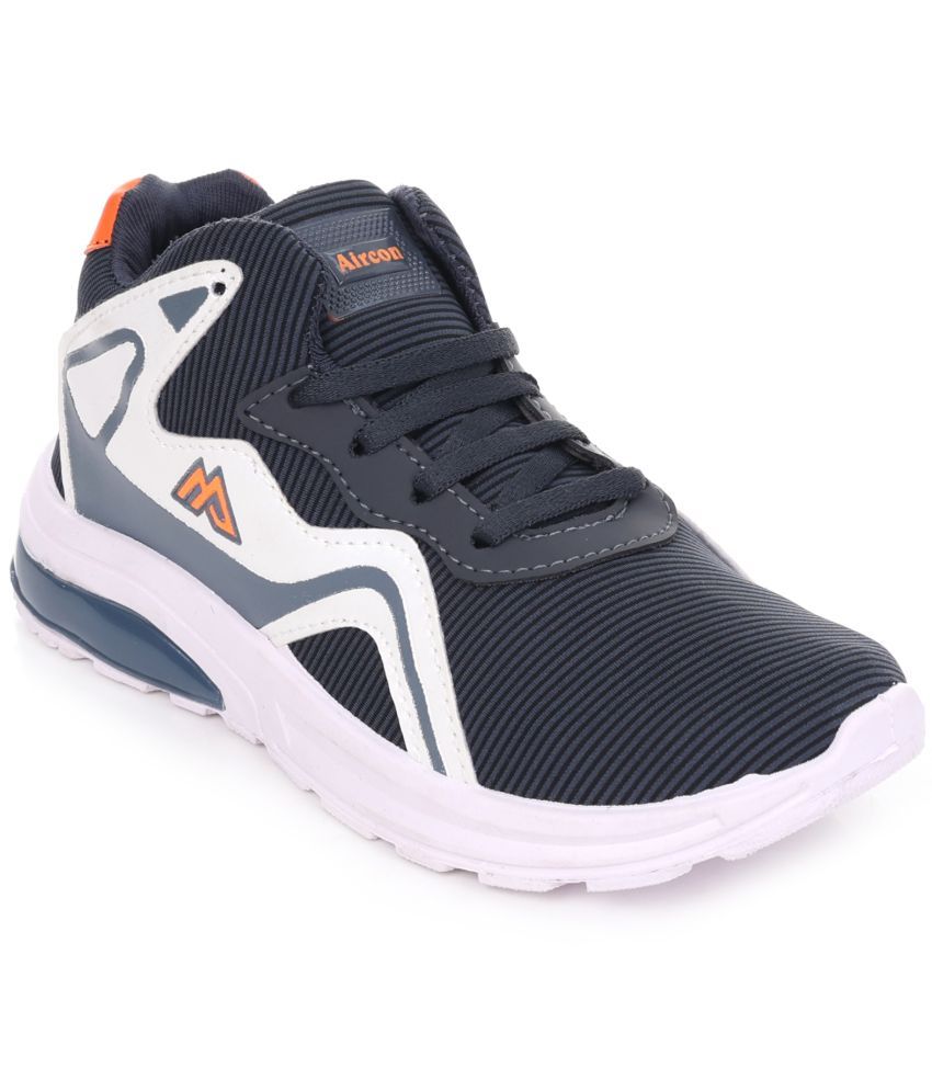     			AIRCON Dark Grey Men's Sports Running Shoes