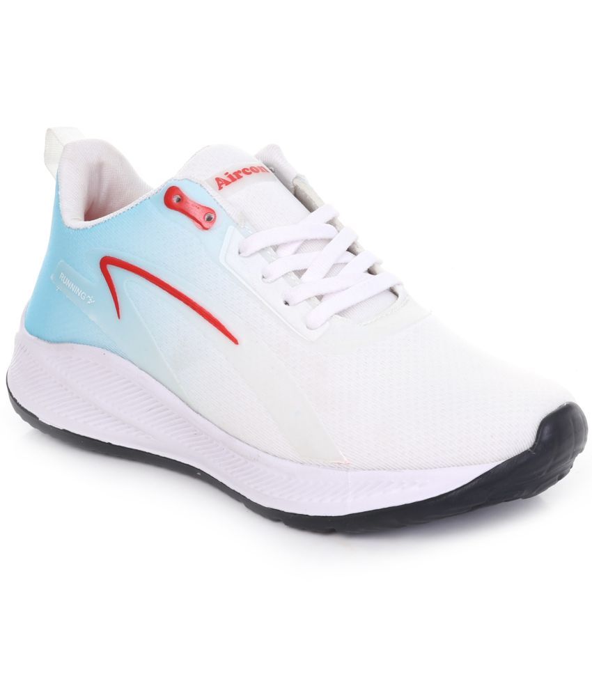     			AIRCON Light Blue Men's Sports Running Shoes