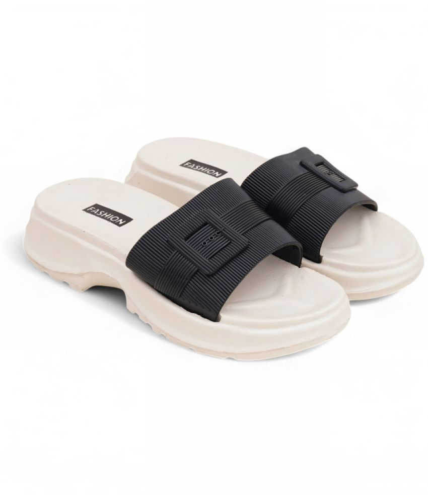     			Heliz Amiro Black Women's Slide Flip Flop