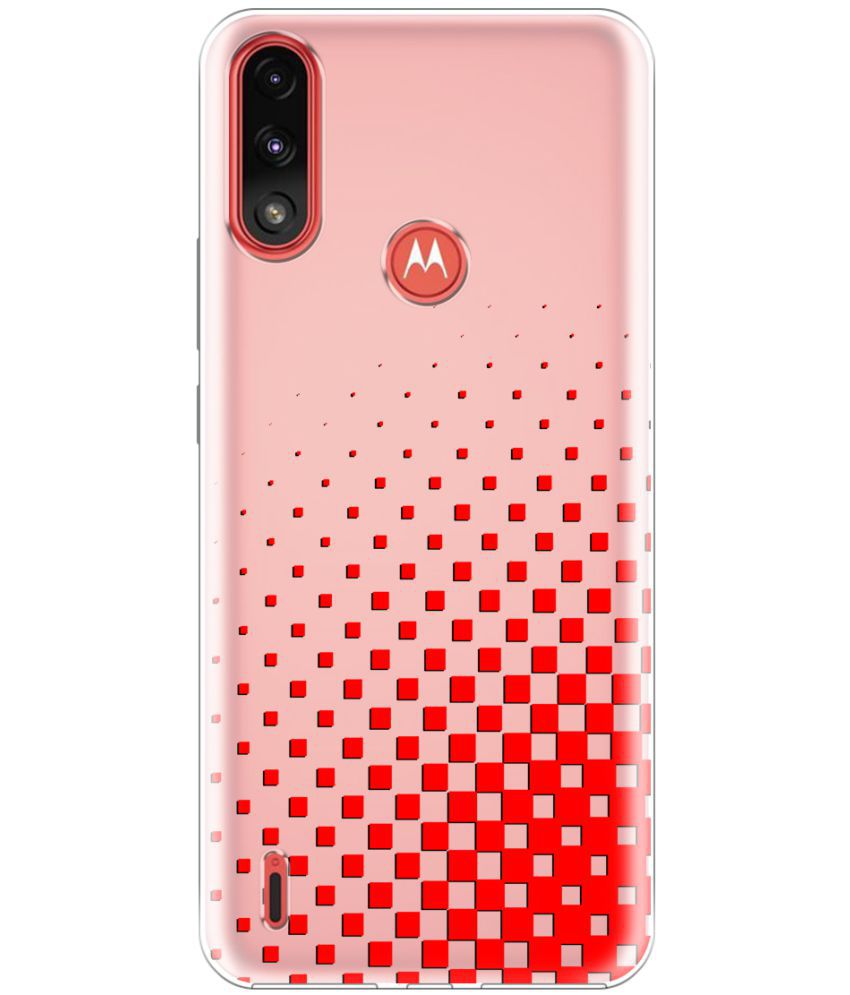     			NBOX Printed Cover For Motorola Moto E7 Power
