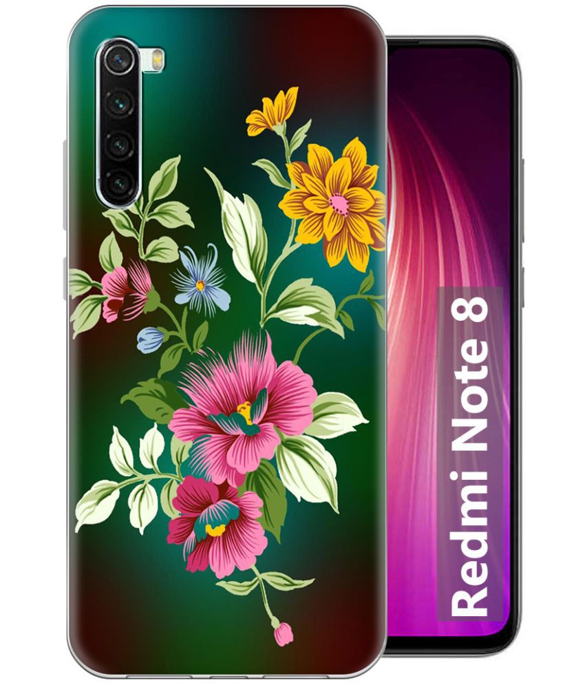     			NBOX Printed Cover For Xiaomi Redmi Note 8