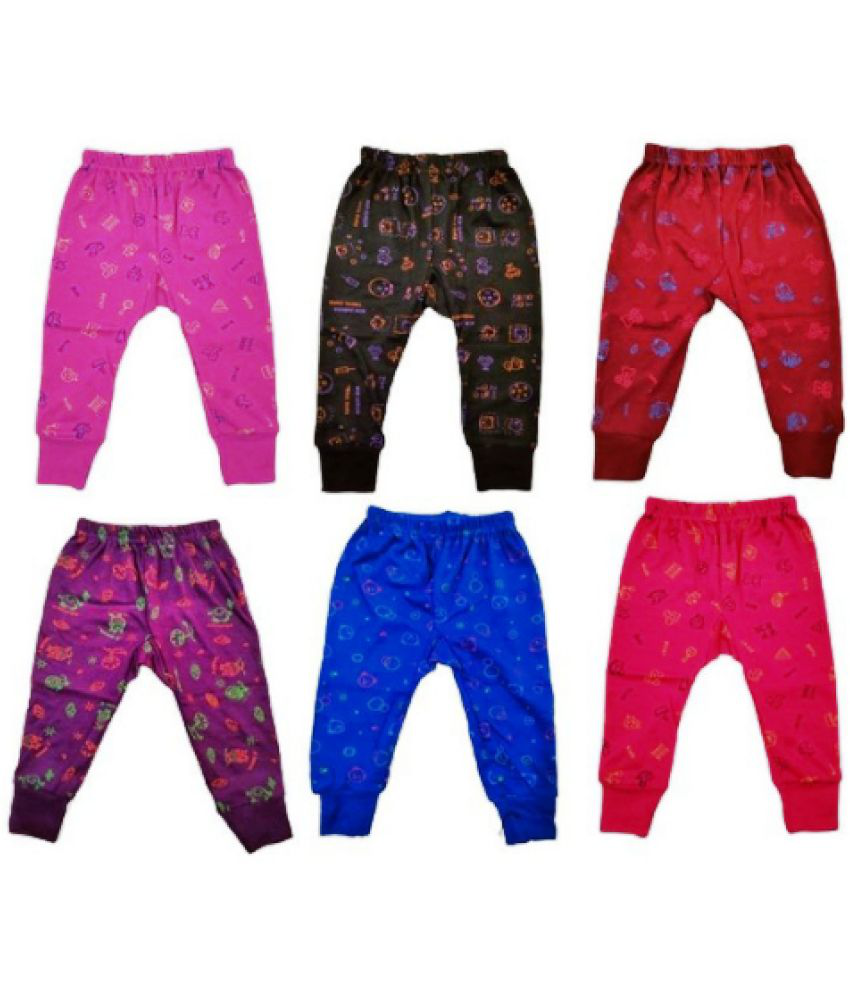Kids Grip pajama in Vibrant color pack of 6PC