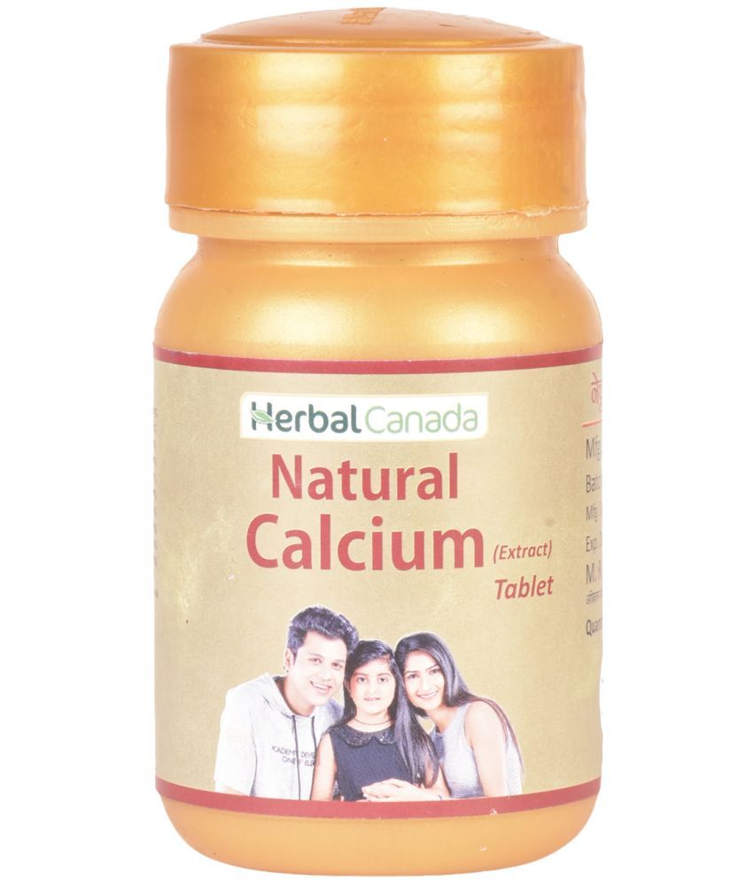     			Herbal Canada Natural Calcuim Tablet 100 no.s