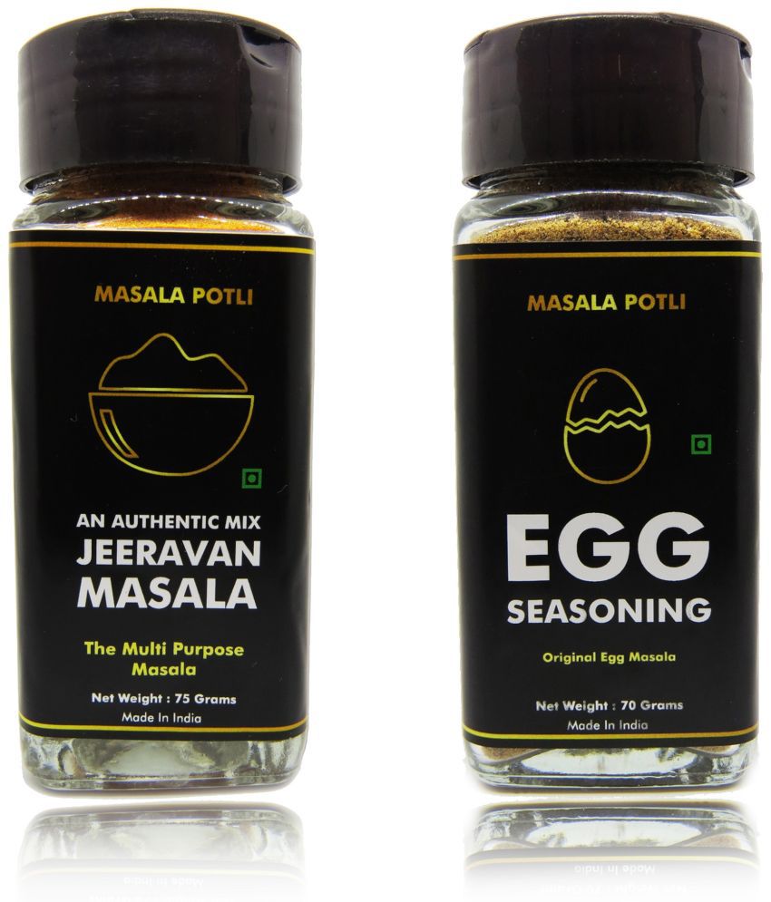     			Masala Potli Indore Jeeravan Masala Powder 75g, Egg Seasoning 70g Powder 145 gm