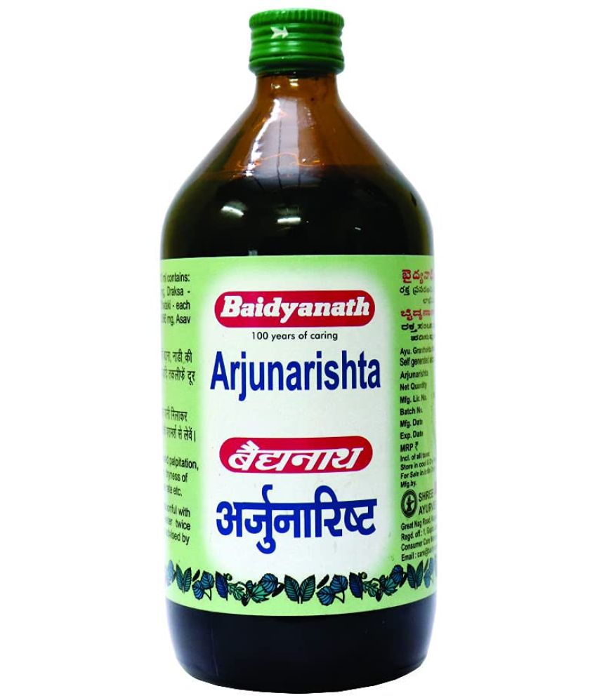 Baidyanath Arjunarishta Liquid 450 ml Pack Of 1