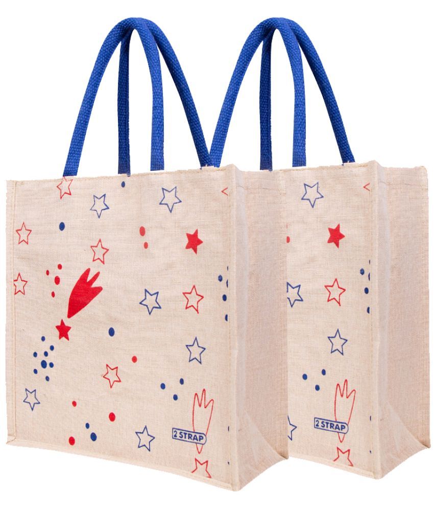     			ENSAC Blue Lunch Bags - 2 Pcs