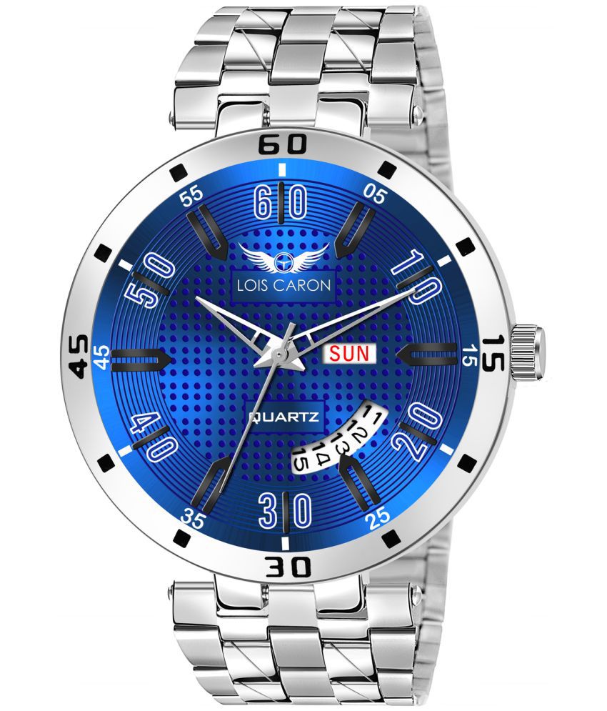     			Lois Caron LCS-8291 Stainless Steel Analog Men's Watch