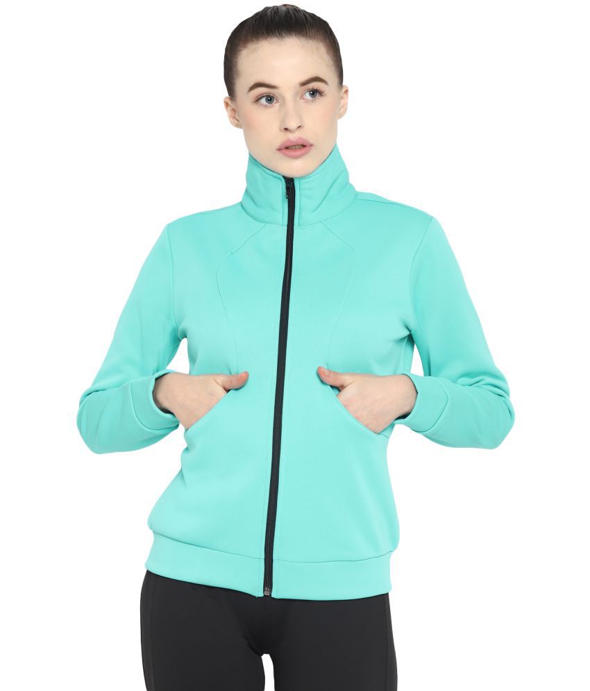 OFF LIMITS - Green Polyester Women's Jacket