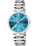 Jaxer Stainless Steel Round Womens Watch