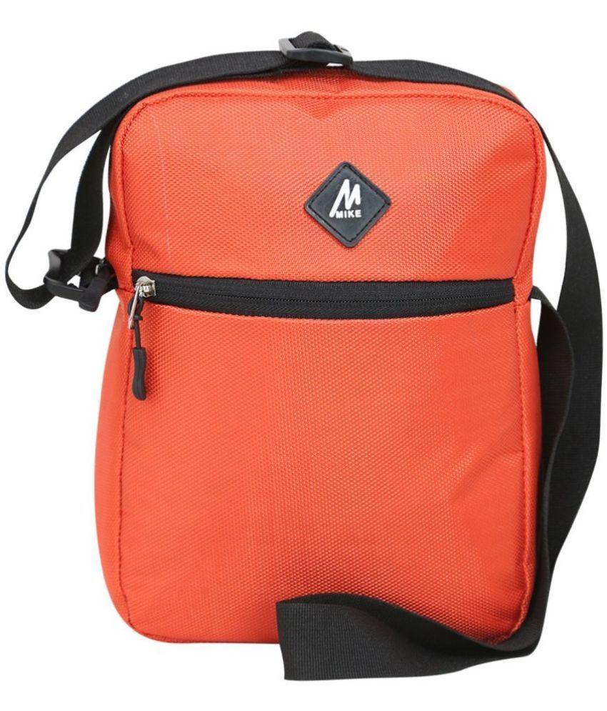     			mikebags 5 Ltrs Orange School Bag for Boys & Girls