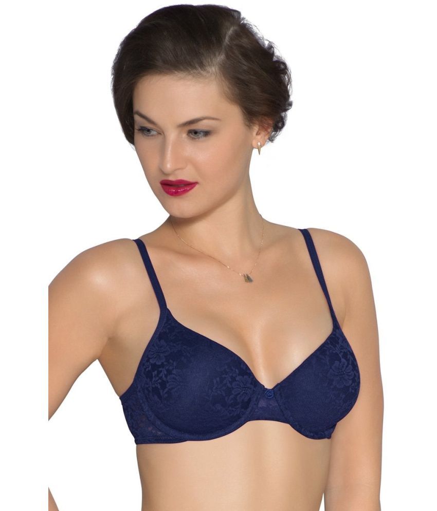     			Amante Polyamide Seamless bra - Blue Single