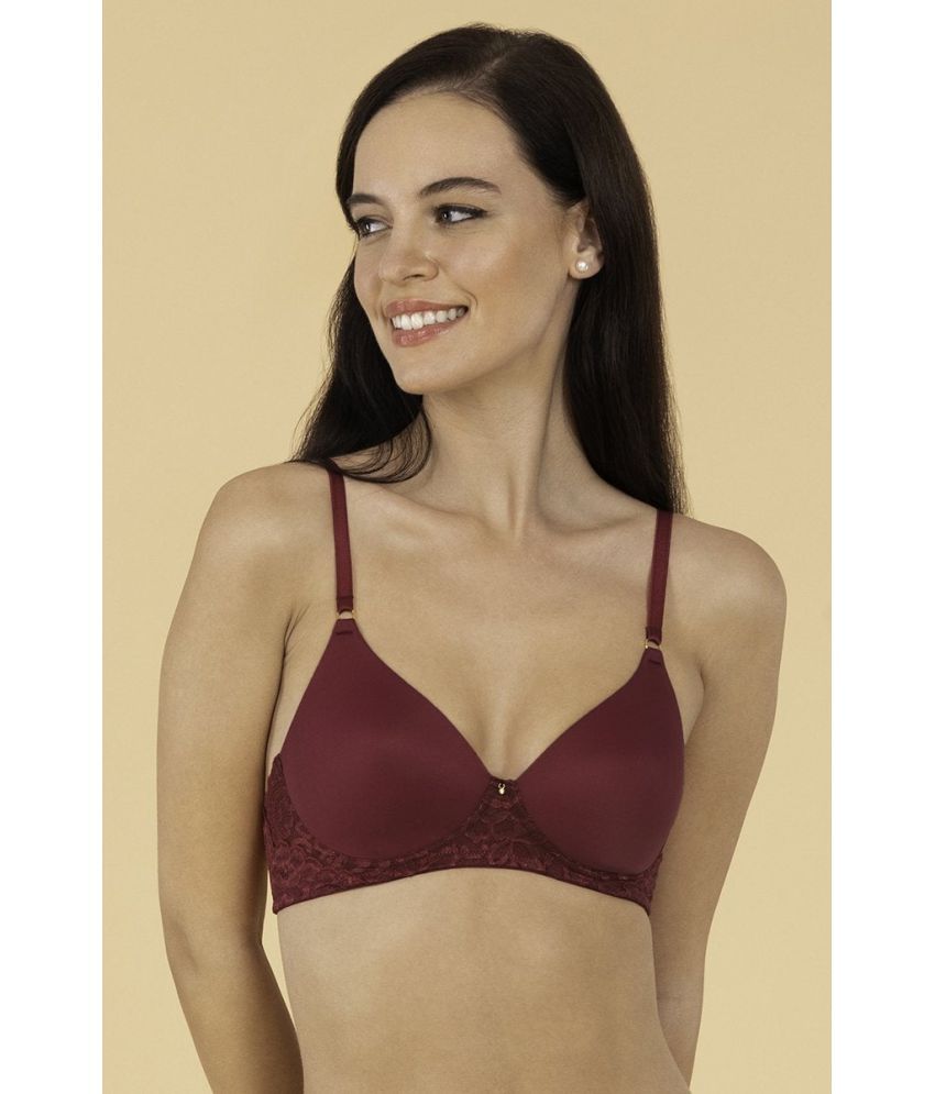     			Amante Polyamide Seamless bra - Purple Single