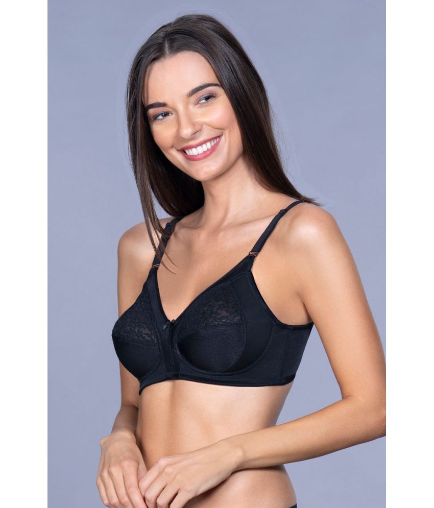     			Amante Polyamide Non Padded Women's Shaping Bra ( Black )