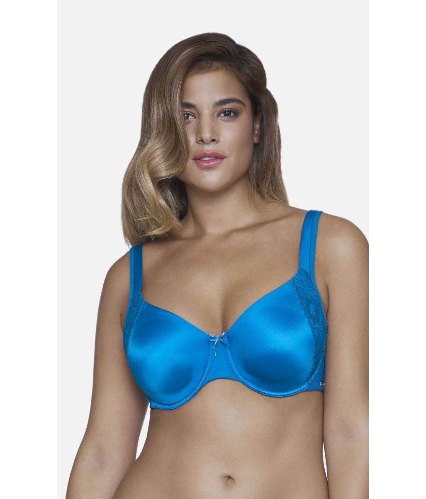     			Ultimo Polyamide Seamless Bra - Blue Single