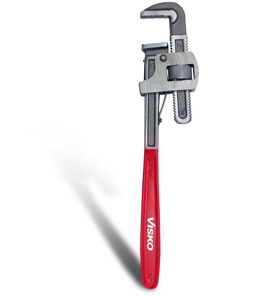     			Visko Tools 404 10" Pipe Wrench, RED, 10 inches