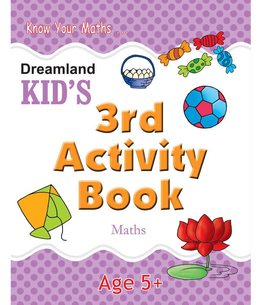     			Kid's 3rd Activity Book - Maths - Interactive & Activity  Book