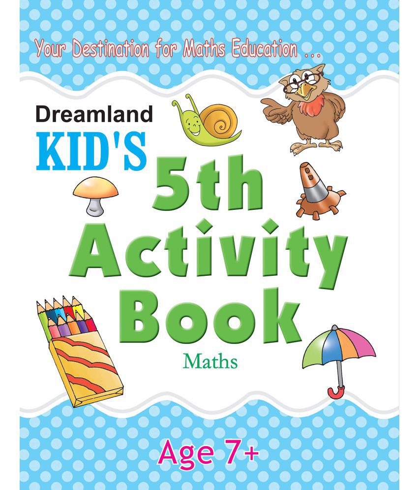     			Kid's 5th Activity Book - Maths - Interactive & Activity  Book