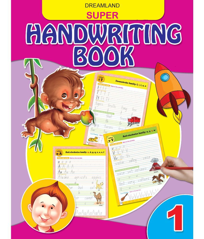     			Super Hand Writing Book Part - 1 - Early Learning Book