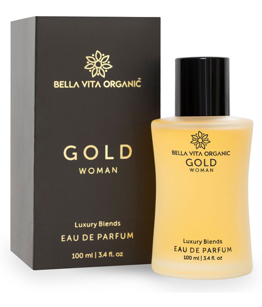Bella Vita Organic Gold Woman EDP - Luxury Perfume For Women With Long Lasting Fresh & Fruity Fragrance - 100ml
