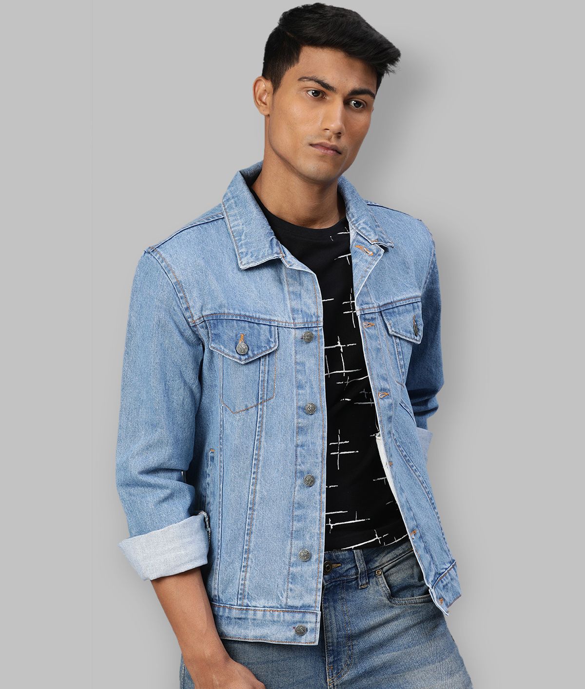 light blue denim jacket price