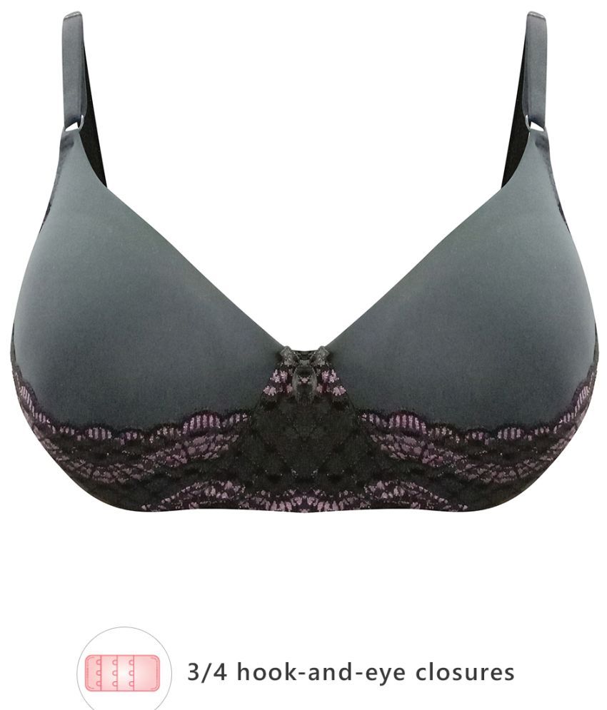     			Clovia Polyamide Everyday Bra - Black Single