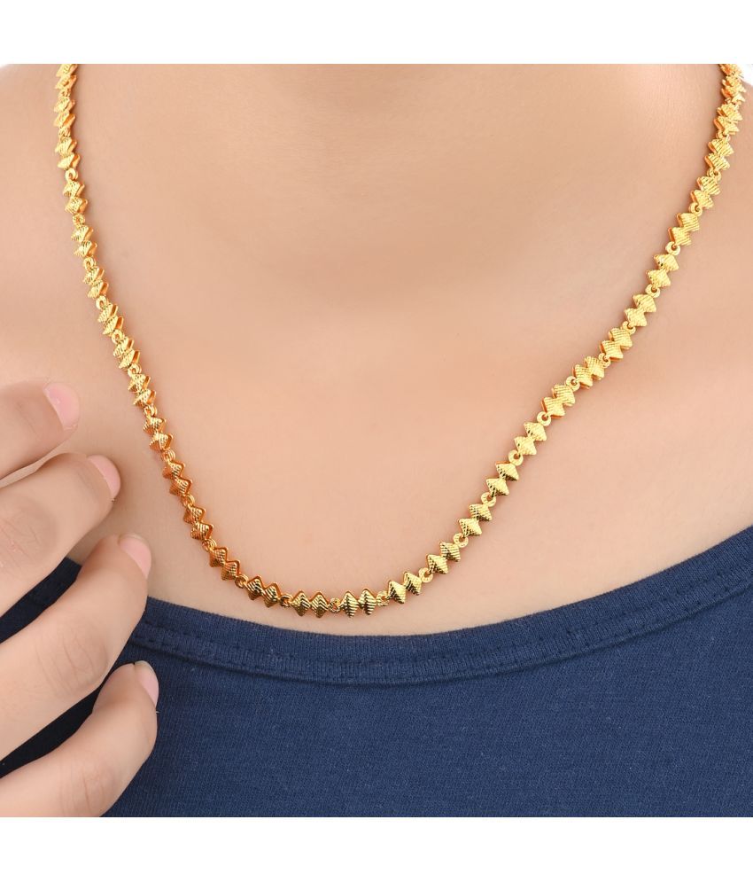     			AanyaCentric - Gold Plated Chain ( Pack of 1 )