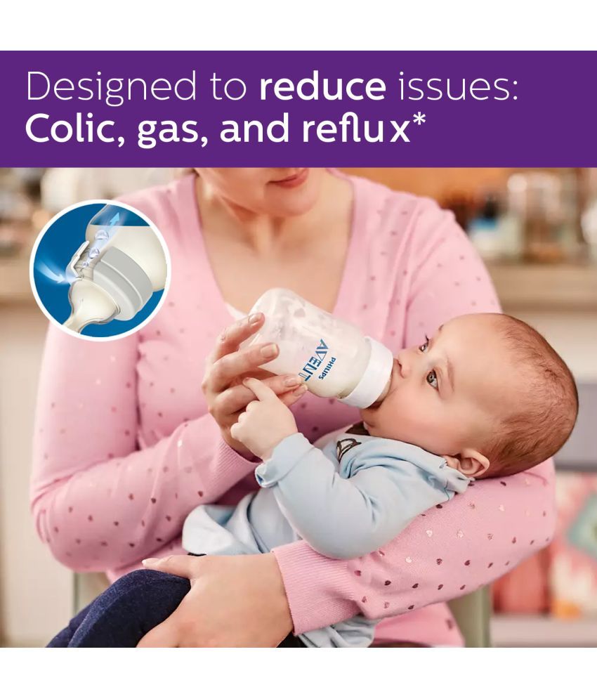 Buy Philips Avent Anti Colic Bottle 260ml SCF813/10 Online at Best