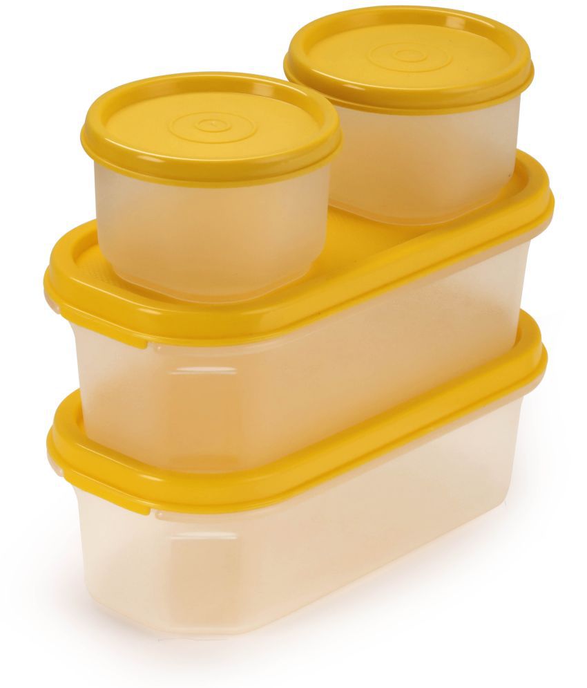     			Oliveware Polyproplene Dal Container Set of 4 1560 mL