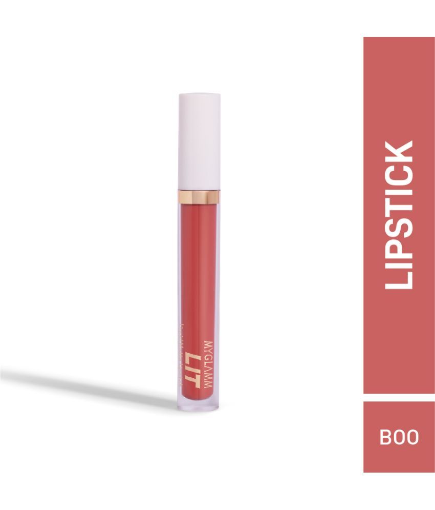     			MyGlamm LIT Liquid Matte Lipstick-Boo-3ml