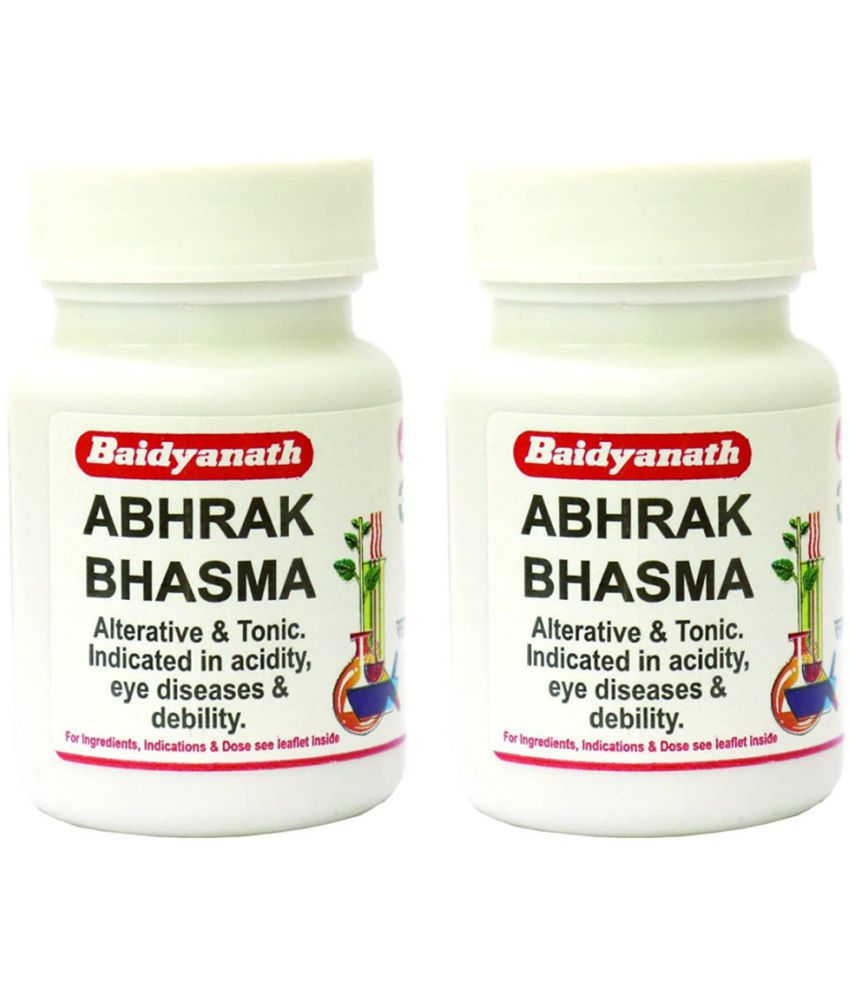     			Baidyanath Abhrak Bhasma  Powder 10 gm Pack Of 2