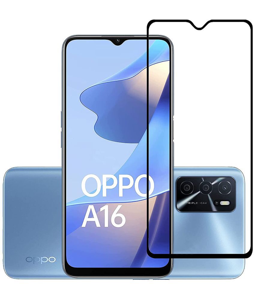     			DSR Digital Tempered Glass For Oppo A16 11D -