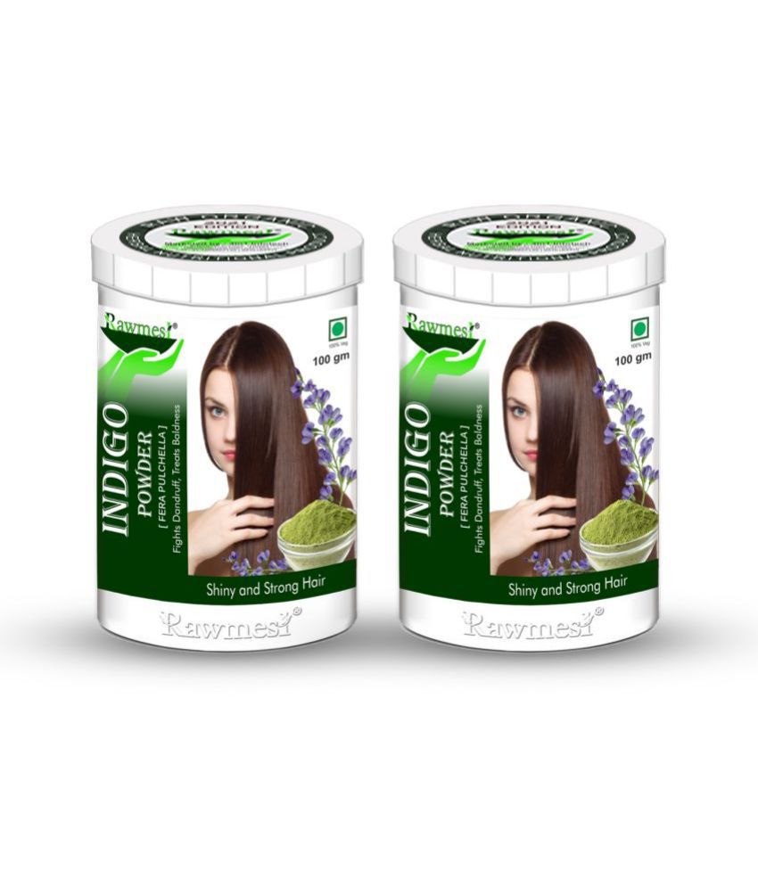     			rawmest Natural Indigo Powder Hair Scalp Treatment 200 g Pack of 2
