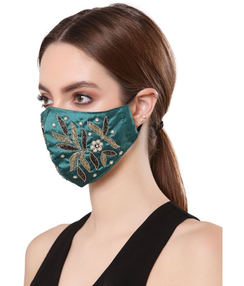     			Anekaant - Green 3 Ply Mask (Pack of 1)
