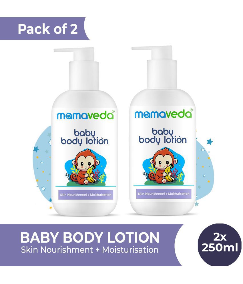 Mamaveda Baby Body Lotion - 500 g (Pack of 2)