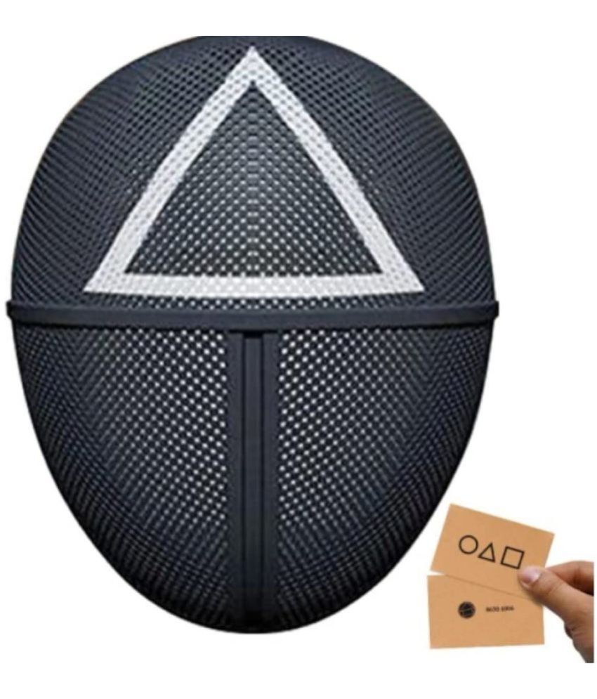 Squid Game Mask, Squid Game Halloween Costume Cosplay Mask, Masked Man